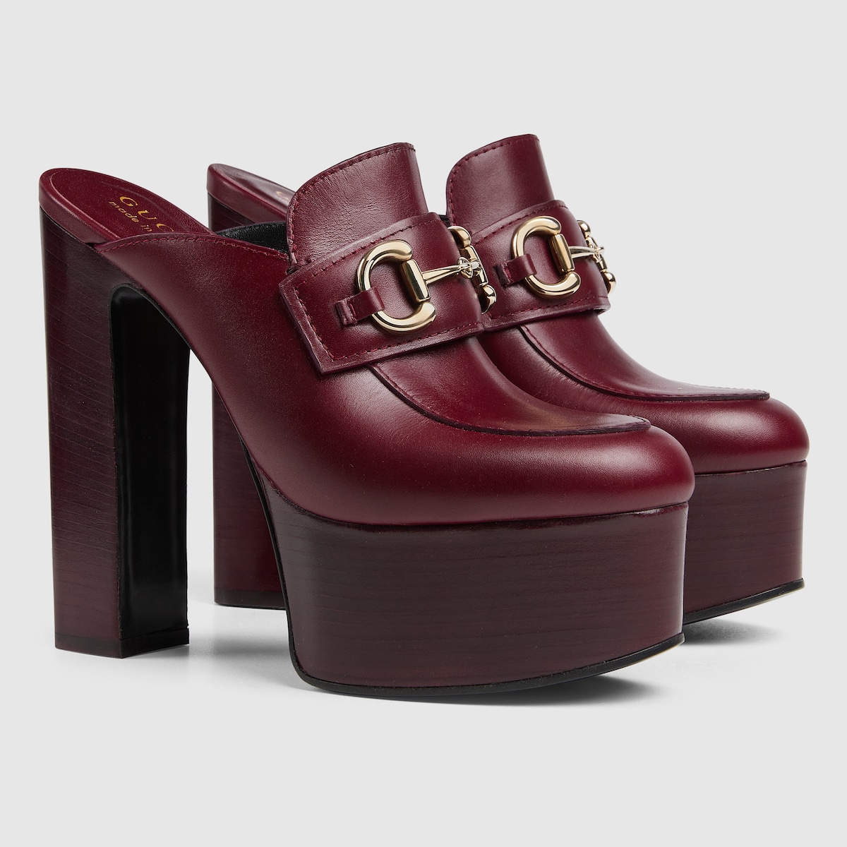 Gucci Women’s platform mule with Horsebit - Image 7
